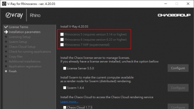 无法正确安装VRay