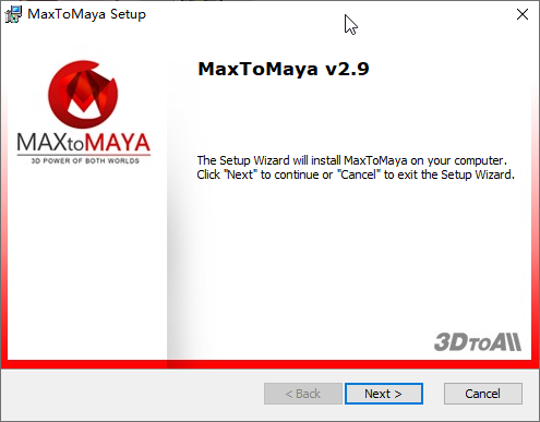 MaxtoMaya V2.9