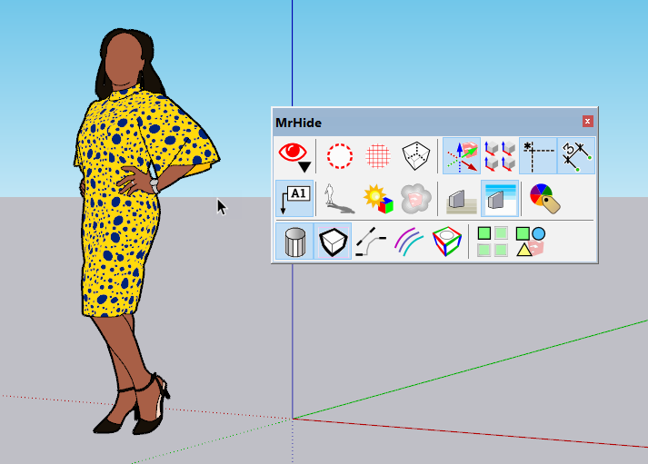 Fredo6 MrHide for SketchUp