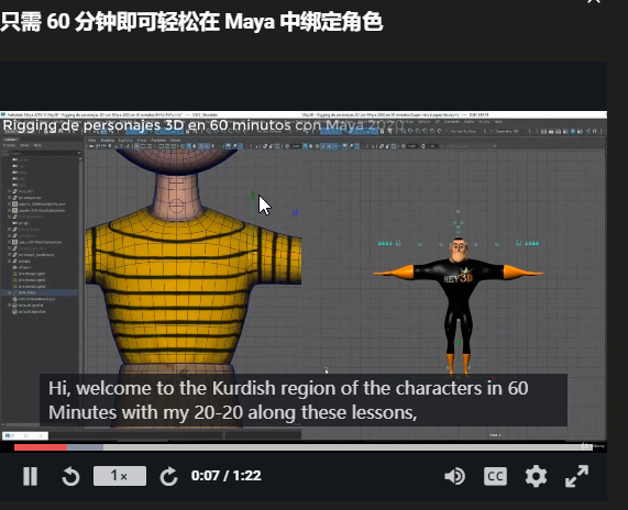 Rigging for characters in Maya 