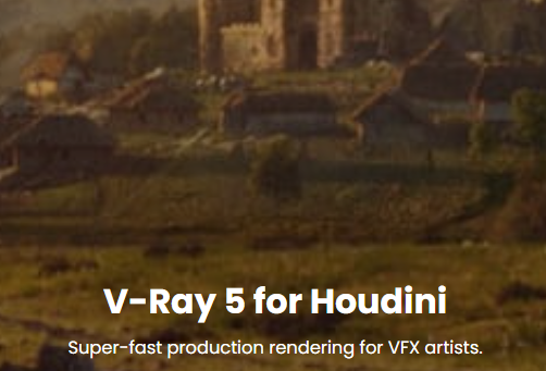 VRay 5 for Houdini 