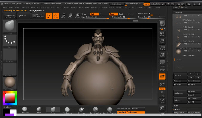 Learn to Sculpt a Stylized Character for Games with ZBrush