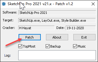SketchUp 2021 patch