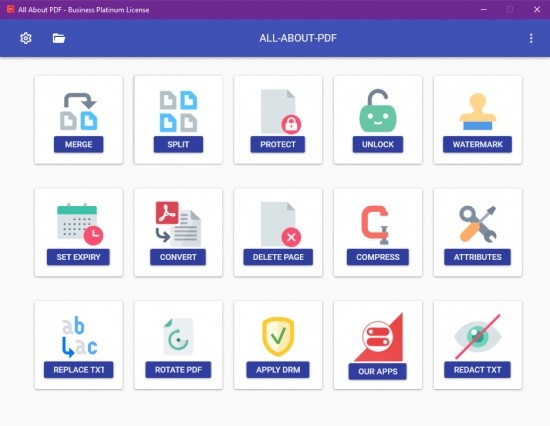 All About PDF Business Platinum 3.2000