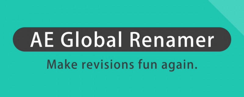 AE Global Renamer 2