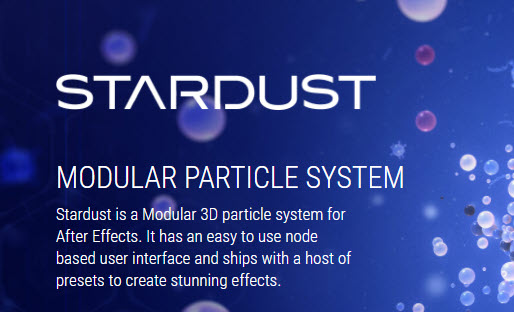 Stardust 1.6.0b  for After Effects 