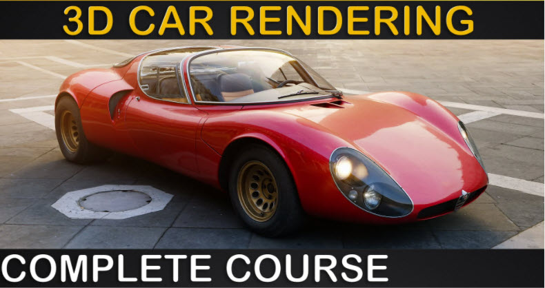 Skillshare-3ds Max + V-Ray Car Shading, Lighting + Rendering Course