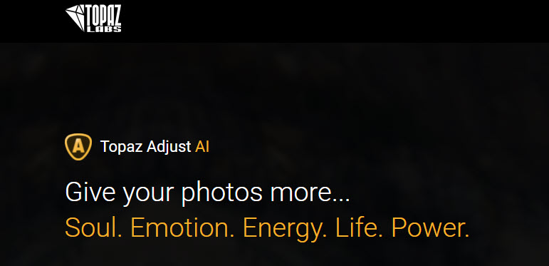 Topaz Adjust AI