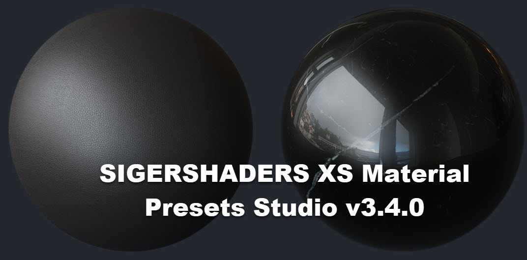 SIGERSHADERS XS Material Presets