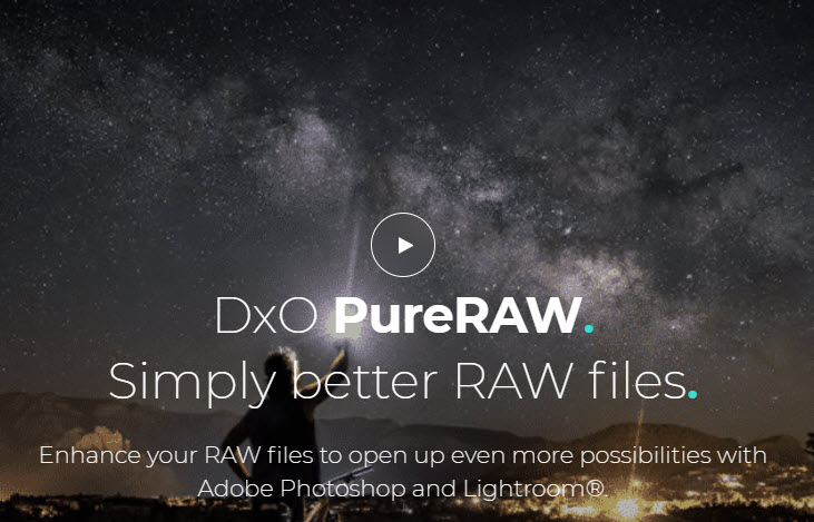 DxO PureRaw 1.5.0 for PS