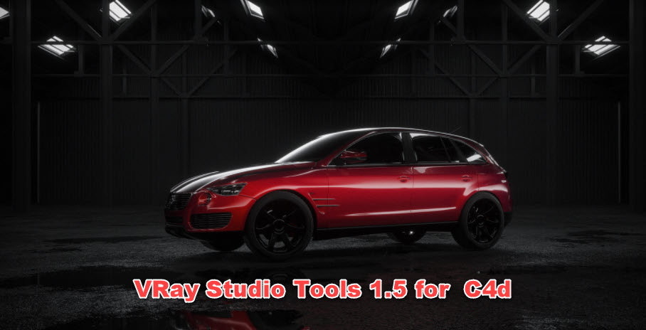 VRay Studio Tools 1.5 for  C4d 