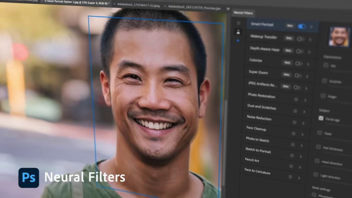 Adobe Photoshop Neural Filters