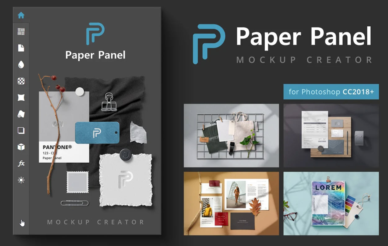 Paper Panel - Mockup Creator