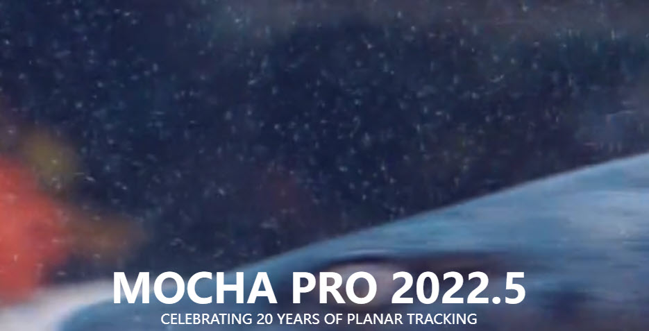 Boris FX Mocha Pro 2022.5
