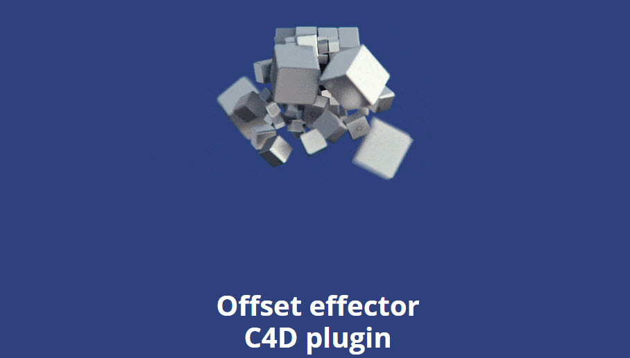 Offset Effector for Cinema 4D