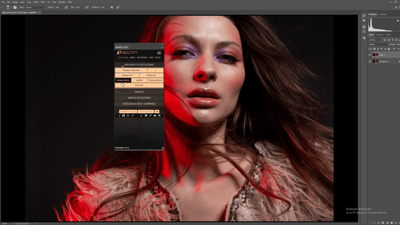 Beautify for Adobe Photoshop