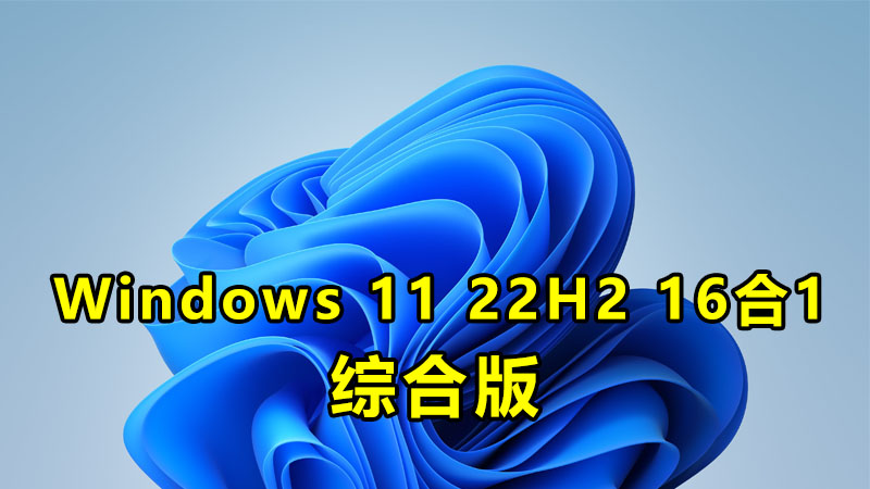 Windows 11 22H2 16in1 整合版 