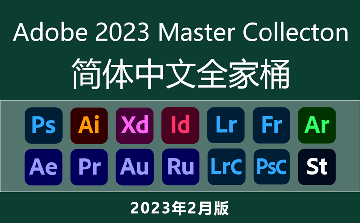 Adobe2023全家桶