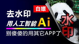 人工智能AI去水印神器HitPaw Watermark Remover使用教程